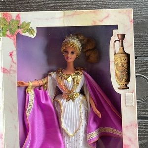 NRFB - Grecian Goddess Barbie Doll - From The Great Eras Collection a Volume 7